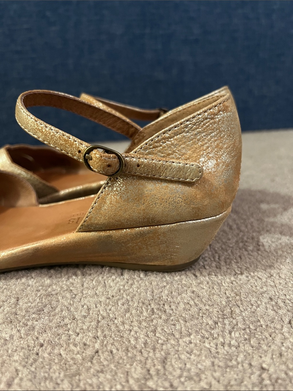 Gentle Souls Kenneth Cole Lily Moon ankle strap leather sandals retail $179 - Picture 7 of 12